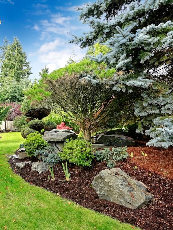Edging Home Mulching